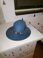 Sierlijke donkerblauwe hoed, Ophalen, Hoed, One size fits all, Onbekend