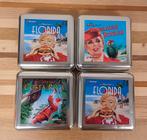4 Vintage Martinair lunchbox - blik, Ophalen of Verzenden, Gebruikt, Overige, Overige merken