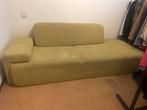 Groene Bank 210x90x30, Ophalen, Gebruikt, Tweepersoons, 75 tot 100 cm
