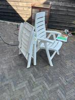 Hartman tuinstoelen (2 st), Ophalen, Gebruikt, Kunststof, Verstelbaar