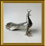 Leuke metalen decoratie pauw, Ophalen of Verzenden