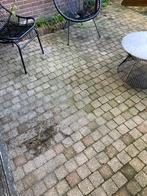 Cobblestones tuintegels, Tuin en Terras, Ophalen, Gebruikt, 10 m² of meer, Beton