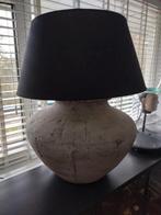 Grote kruiklamp met zwarte kap, Ophalen, Zo goed als nieuw, Rond, 50 cm of meer