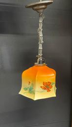 Vintage hanglamp, sfeerlampje, retro lamp, kleurrijke lamp, Ophalen of Verzenden
