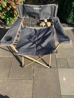 Campingstoel met armleuningen opvouwbaar, Caravans en Kamperen, Kampeermeubelen, Ophalen, Gebruikt, Campingstoel
