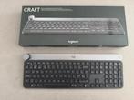 Logitech Craft toetsenbord, Ophalen of Verzenden, Zo goed als nieuw, Draadloos, Qwerty