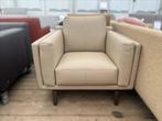 Leolux Bellice fauteuil – showroommodel, Ophalen of Verzenden, Zo goed als nieuw, 75 tot 100 cm, Leer