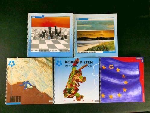 5X Kalenders van Hoogovensgroep (1987-1992), Diversen, Kalenders, Gebruikt, Maandkalender, Ophalen of Verzenden