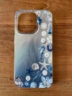 iPhone 15 Pro Hoesje - Schelpen Print, Ophalen of Verzenden, Zo goed als nieuw, Hoesje of Tasje