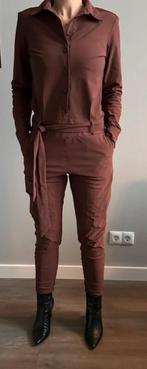 Studio anneloes jumpsuit maat S 36 bruin donkerbruin choco, Studio Anneloes, Bruin, Ophalen of Verzenden, Zo goed als nieuw