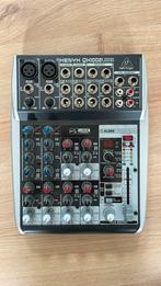 Behringer xenyx qx1002 usb mengpaneel, Ophalen of Verzenden, Zo goed als nieuw, 5 tot 10 kanalen, Microfooningang