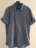 Scotch & Soda casual heren shirt mt XL, Kleding | Heren, Overhemden, Gedragen, Blauw, Halswijdte 43/44 (XL), Ophalen of Verzenden