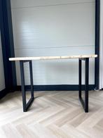 LUXE HOUTEN TAFEL, Ophalen, Overige materialen, 100 tot 150 cm, Nieuw
