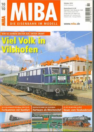 Miniaturbahnen MiBa 2010 nr. 10 (duitstalig) beschikbaar voor biedingen