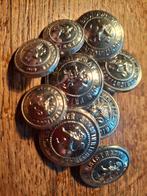 Belgie diversen uniform knopen gevangenis wezen, Verzenden, Landmacht