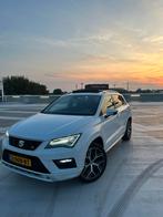 Seat Ateca 2.0 TSI 190pk 4DRIVE Dsg-7 2018 Wit, Auto's, Automaat, 74 €/maand, Zwart, Wit