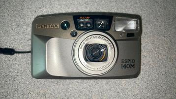 Pentax Espio 140M Compacte Analoge Point & Shoot Camera beschikbaar voor biedingen