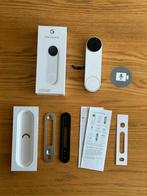 Google Nest Doorbell (Batterij) - Nieuwstaat, Ophalen of Verzenden, Ingebouwde camera, Zo goed als nieuw, Draadloos