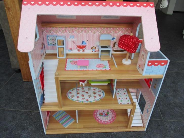 Poppenhuis van Kidkraft, Kinderen en Baby's, Speelgoed | Poppenhuizen, Zo goed als nieuw, Poppenhuis, Ophalen