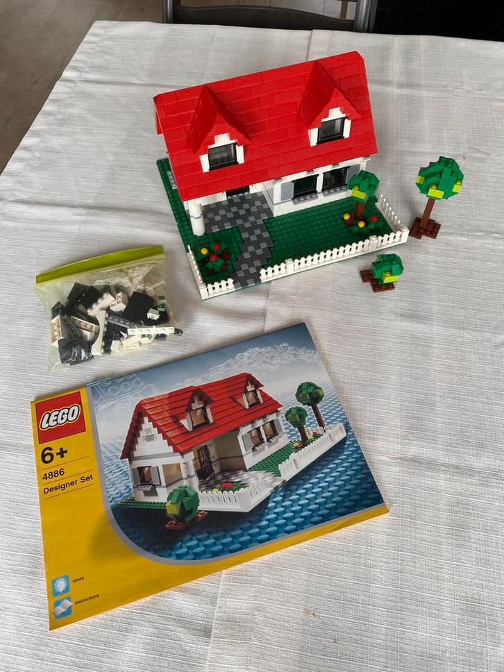 Lego 4886 Designer set Building Bonanza, Kinderen en Baby's, Speelgoed | Duplo en Lego, Gebruikt, Lego, Complete set, Ophalen of Verzenden