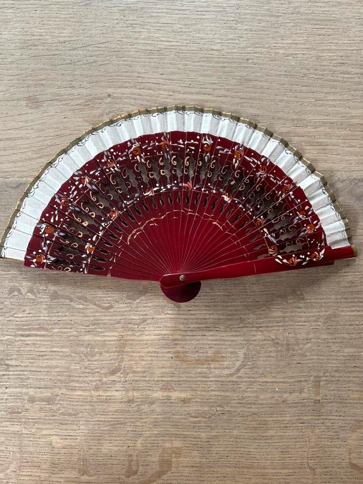 Spaanse Handwaaier - Decoratief & Functioneel, Antiek en Kunst, Antiek | Woonaccessoires, Ophalen of Verzenden