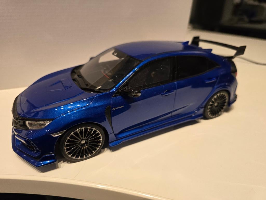 Honda Civic type r mugen GT 1/18, Ophalen of Verzenden, Nieuw, Auto, OttOMobile