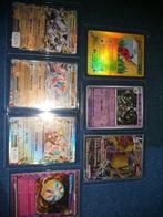 HEEL veel pokemon kaarten + 6 zeldzamere en 1 misprint, Ophalen of Verzenden, Zo goed als nieuw