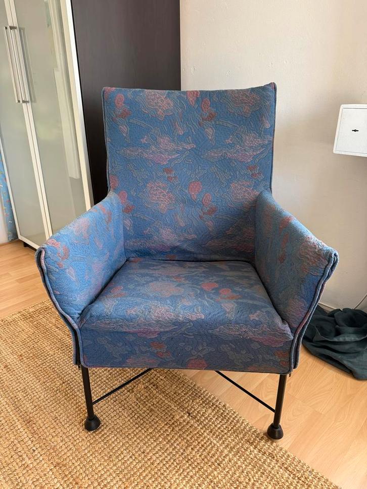Montis Charly Design Stoel, Huis en Inrichting, Fauteuils, Gebruikt, Stof, 50 tot 75 cm, Minder dan 75 cm, Ophalen
