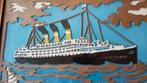 houten schilderij SS Statendam. Fantastisch gemaakt., Ophalen