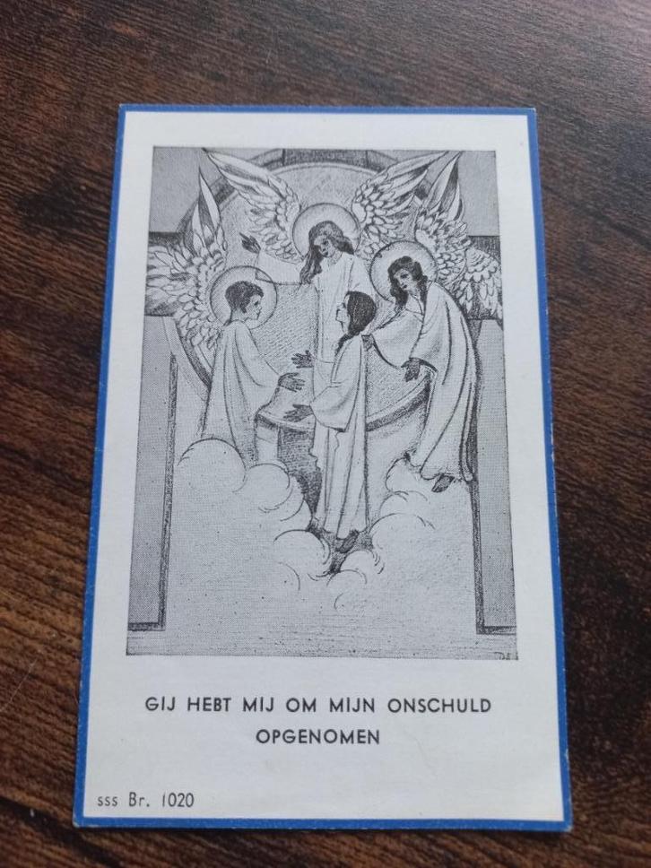 bidprent,Harmelen Martinus Franciscus v Breukelen,1959-1962., Verzamelen, Bidprentjes en Rouwkaarten, Bidprentje, Verzenden