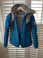 Dames ski jas Sportalm blauw z.g.a.n met teddy maat 36, Ophalen of Verzenden, Zo goed als nieuw, Maat 36 (S), Jack