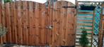 Houten Tuinafscheiding met Poort, Met poort, Gebruikt, Ophalen of Verzenden, Tuinhek