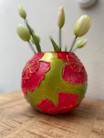 Handgeschilderde 3D Vaas - Bloemenvaas, Ophalen, Overige materialen, Overige kleuren, Nieuw