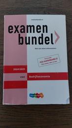 Examenbundel bedrijfseconomie VWO 2024-2025, Ophalen of Verzenden, Zo goed als nieuw, VWO, Bedrijfseconomie of M&O
