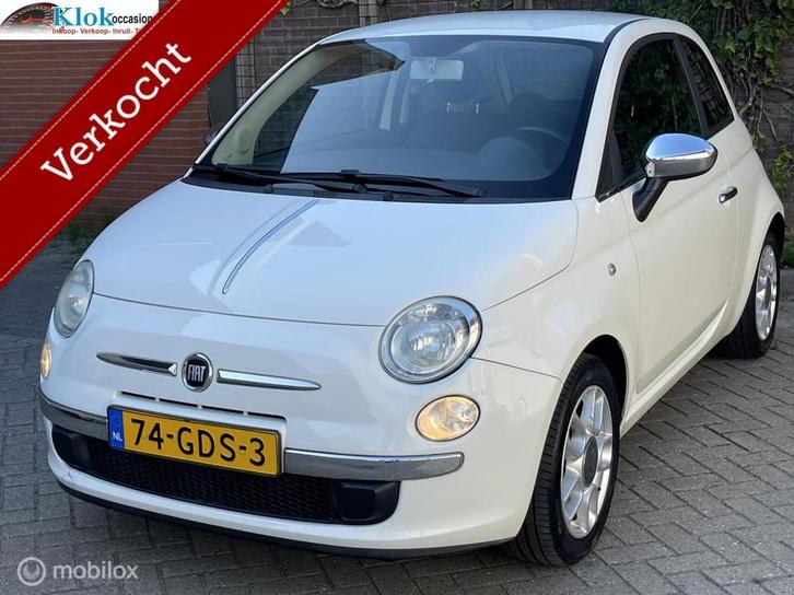 Fiat 500 1.2 Sport Airco NAP Distributie vervangen, Auto's, Fiat, Bedrijf, Te koop, ABS, Airbags, Airconditioning, Alarm, Bluetooth