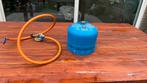 Gasfles 904 + slang, Caravans en Kamperen, Ophalen of Verzenden, Zo goed als nieuw