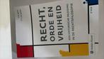 Recht, orde en vrijheid, Ophalen of Verzenden, Zo goed als nieuw