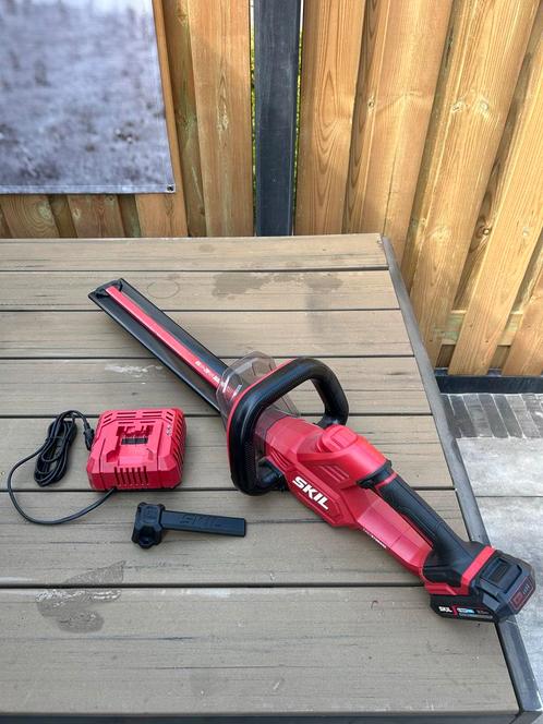 SKIL Accu Heggenschaar Zo Goed Als Nieuw, Tuin en Terras, Heggenscharen, Zo goed als nieuw, Accu, Ophalen of Verzenden