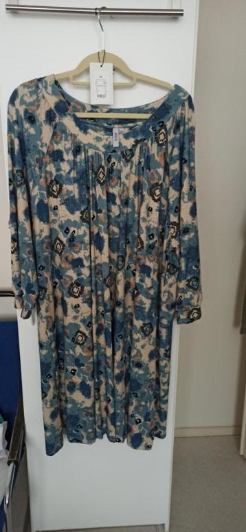 NIEUW! Mooie jurk van Ciso! Maat 52/54 / XXL Blauw 3/4 mouw beschikbaar voor biedingen