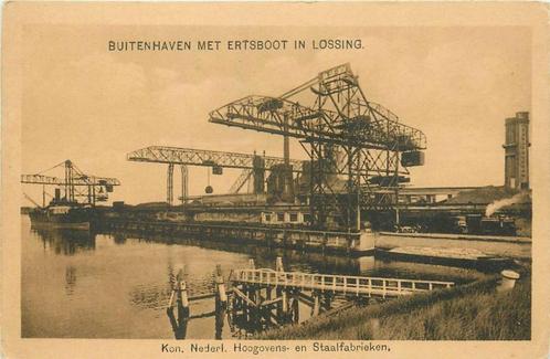 (388-171-021) Ijmuiden Hoogovens en Staalfabrieken, Verzamelen, Ansichtkaarten | Nederland, Noord-Holland, Verzenden