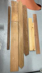 Hout oa Wengé lat, Doe-het-zelf en Verbouw, Hout en Planken, Gebruikt, Ophalen of Verzenden, Minder dan 200 cm, Overige houtsoorten