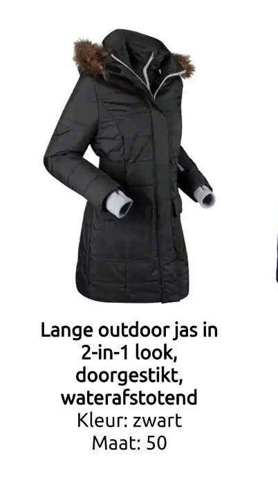 Winterjas maat 50 zwart, Kleding | Dames, Jassen | Winter, Zo goed als nieuw, Maat 46/48 (XL) of groter, Zwart, Ophalen of Verzenden