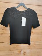 ZARA top met tule kraag mt. S, Kleding | Dames, Tops, Verzenden, Nieuw, Korte mouw, Maat 36 (S)