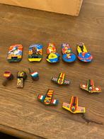 Vintage blikken speelgoed fluitjes, Ophalen of Verzenden