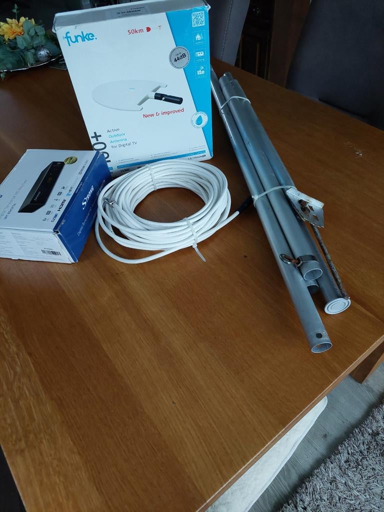 Strong tv set, Ophalen