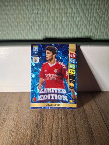 João Neves Limited Edition Spelerskaart beschikbaar voor biedingen