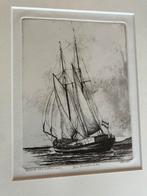 Traditioneel schip op de Zuiderzee, Verzenden