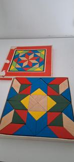 Oude figuur puzzel hout, Antiek en Kunst, Ophalen of Verzenden