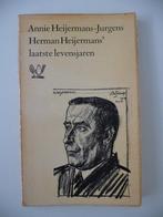 boek Herman Heijermans laatste levensjaren - uitgave 1965, Boeken, Ophalen of Verzenden, Gelezen, Annie Heijermans - Jurgens