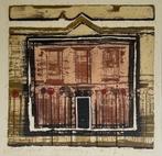 Aquatint Anne Huitema, "gevel", eind 20e eeuw, Ophalen of Verzenden